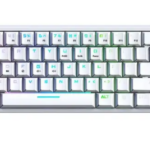 BAJEAL | WHITE | Mécanique Gaming Keyboard | Bleu Switch k71 | TKL - Type C | For Pc Gaming - Mac - Console | 🎉Promo | WHITE