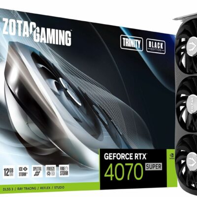 ZOTAC Gaming GeForce RTX 4070 Super Trinity Black Edion DLSS 3 12GB GDDR6X