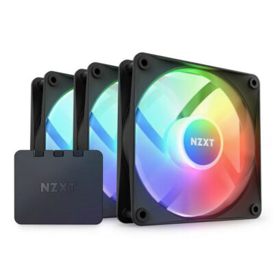 NZXT F120 Core RGB Triple Pack Black