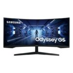 Samsung 34" 165HZ 1ms Odyssey G5 Ultra WQHD incurvé ( USED AVEC BOX )