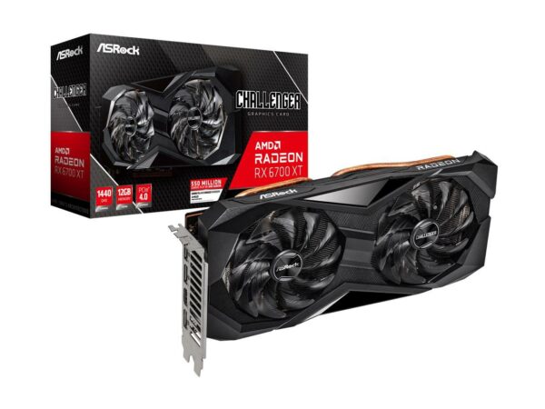 ASRock AMD Radeon RX 6700 XT Challenger D 12GB GDDR6