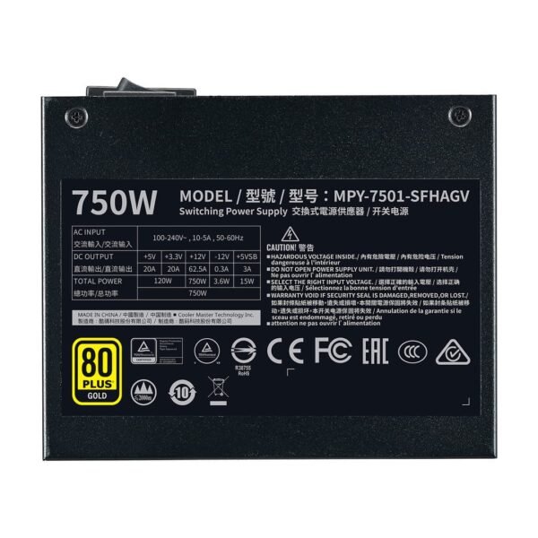Cooler Master V750 SFX Gold Modulaire – Image 3