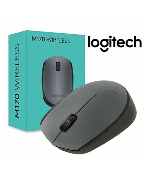 Logitech M170 Wireless Mouse (Gris)