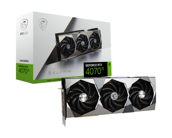 MSI GeForce RTX 4070 Ti SUPRIM 12G