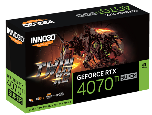 INNO3D GeForce RTX 4070 Ti SUPER TWIN X2 – Image 3