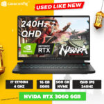 Dell Alienware M15 R7 i7 12eme/16Go/512Go SSD/RTX 3060/15.6"/QHD/240Hz USED