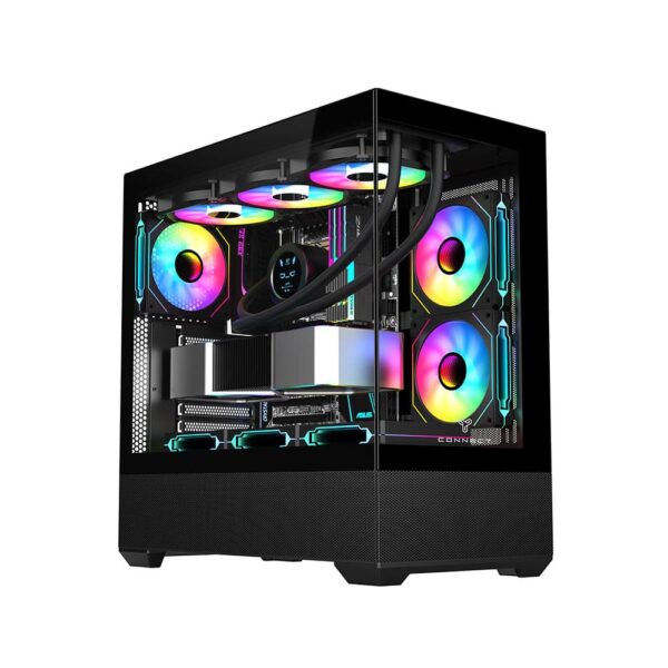 CONNECT STEALTH ARGB 3 FAN ATX