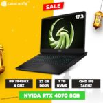 MSI ALPHA 17 AMD R9 7945HX/32GB/1TB SSD/RTX 4070 8GB/QHD 240Hz