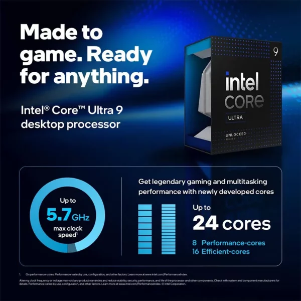 Intel Core Ultra 9 285K (3.7 GHz / 5.7 GHz) – Image 2