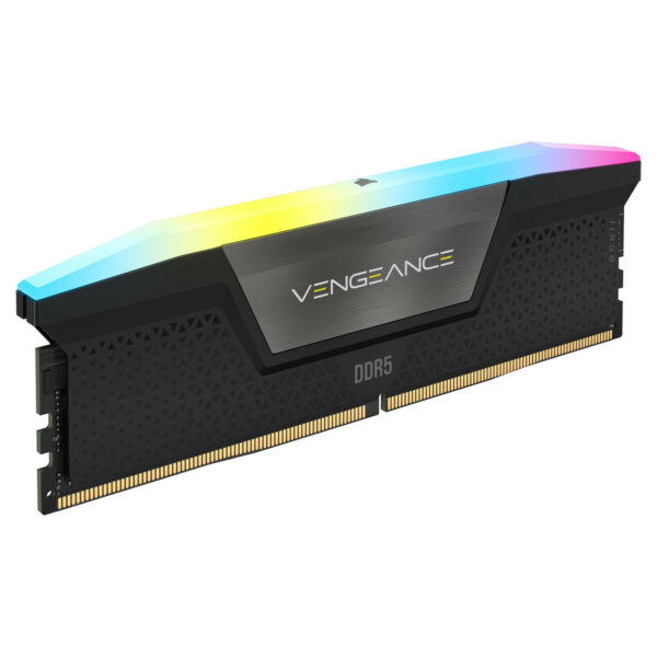 Corsair Vengeance RGB DDR5 192 Go (4 x 48 Go) 5200 MHz CL38 - Noir – Image 3