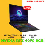 MSI Pulse 16 AI (Intel Ultra 7 155H/16GB DDR5/512GB SSD/RTX 4070 8GB/16" 240Hz)