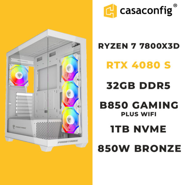 PC GAMER MAROC |RYZEN 7 7800X3D |RTX 4080 SUPER|32GB-1TB