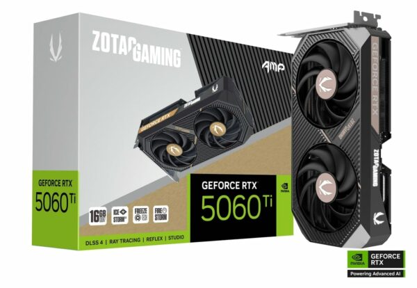 ZOTAC GAMING GeForce RTX 5060 Ti 16GB AMP