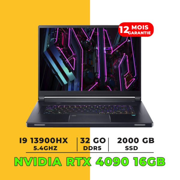 ACER Predator Triton 17-I9 13900HX -32GB/2TB -RTX 4090