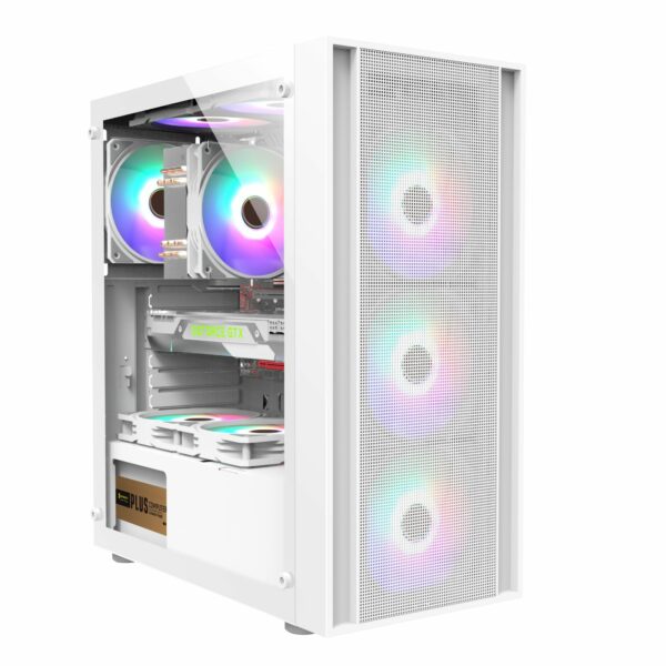 BAJEAL PHANTOM ICE ARGB 4 FAN + PSU 750W BAJEAL  80+ BRONZE – Image 3