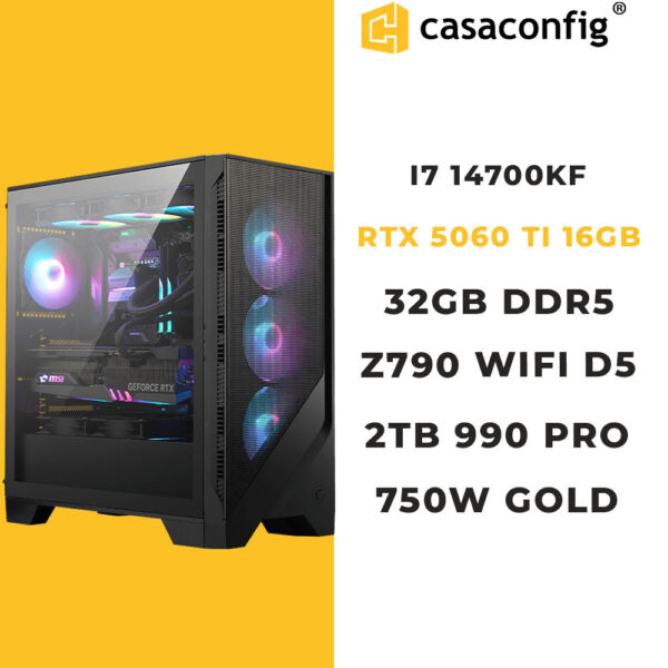 PC GAMER MAROC | I714700KF |RTX 4060 TI 16GB | 32GB-2TB SSD