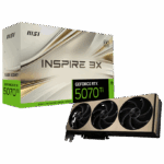 MSI GeForce RTX 5070 Ti 16G INSPIRE 3X OC PLUS