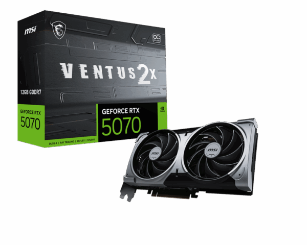 MSI GeForce RTX 5070 VENTUS 2X OC 12GB GDDR7