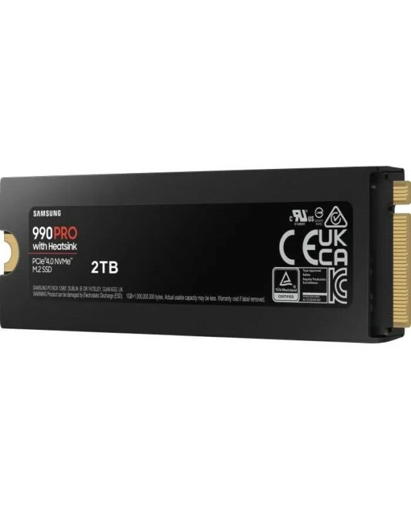 Samsung SSD 990 PRO M.2 PCIe NVMe 2TB avec dissipateur – Image 4
