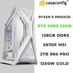 PC Gamer Extrême |RYZEN 9 9950X3D|RTX 5090 |128GB-2TB