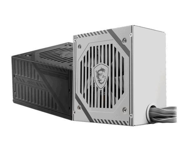 MSI MAG A650BNL 80PLUS Bronze 650W Blanc – Image 3
