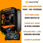 WORKSTATION THREADRIPPER 7980X |RTX 5090| 128GB ECC