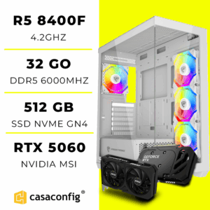 PC GAMER R5 8400F| 32GB/512GB SSD | RTX 5060 MSI