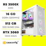 PC GAMER R5 3500X | 16GB/512GB SSD | RTX 3060 12GB