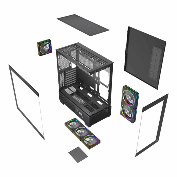 SG PRO V2 6 FAN ARGB NOIR – Image 5