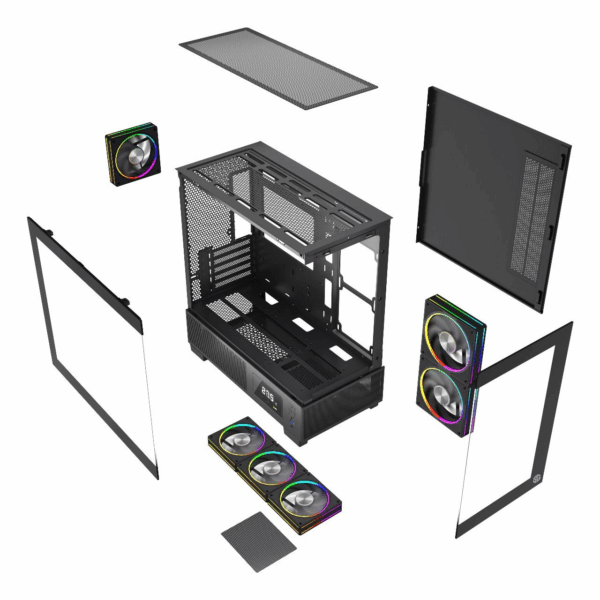 SG PRO V2 6 FAN ARGB NOIR – Image 3