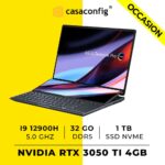 ASUS ZenBook Pro 14 Duo| I9 12900H/32GB DDR5 1TB| RTX 3050TI OCCASION
