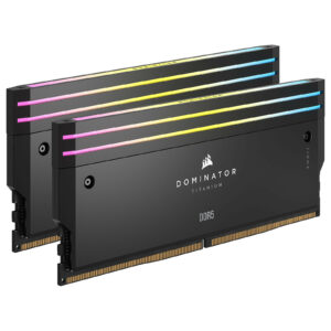 Corsair Dominator Titanium DDR5 RGB 48Go (2 x 24 Go) 6000Mhz CL30