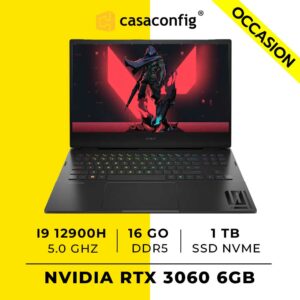 HP OMEN 16| I9 12900H| 16GO DDR5 1TB SSD| RTX 3060 OCCASION