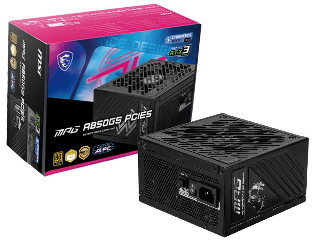 MSI MAG A850GS PCIE5 80PLUS Gold 850W