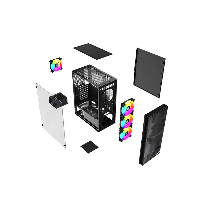 NOVA VANDAL V2 Noir + NOVA 550W BRONZE 80+ – Image 3