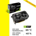 ASUS TUF GTX 1660 SUPER OC 6 Go ( OCCASION )