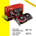 GeForce GTX 1070 GAMING X 8G ( OCCASION )