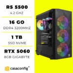 PC GAMER R5 5500 | 16GB/512GB SSD | RTX 5060 8GB