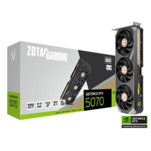 ZOTAC GAMING GeForce RTX 5070 SOLID OC 12Go GDDR7