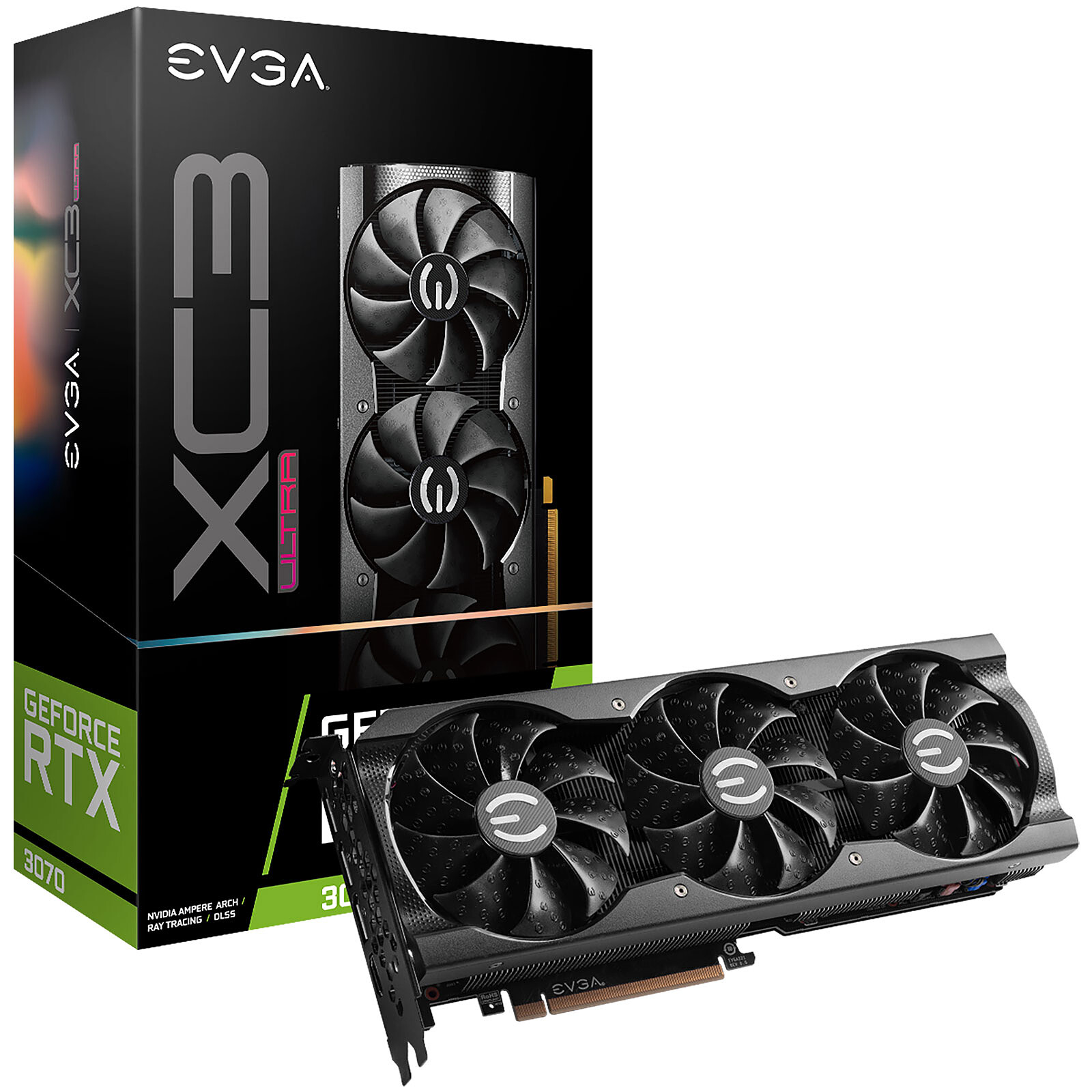 EVGA GeForce RTX 3070 XC3 ULTRA GAMING OCCASION